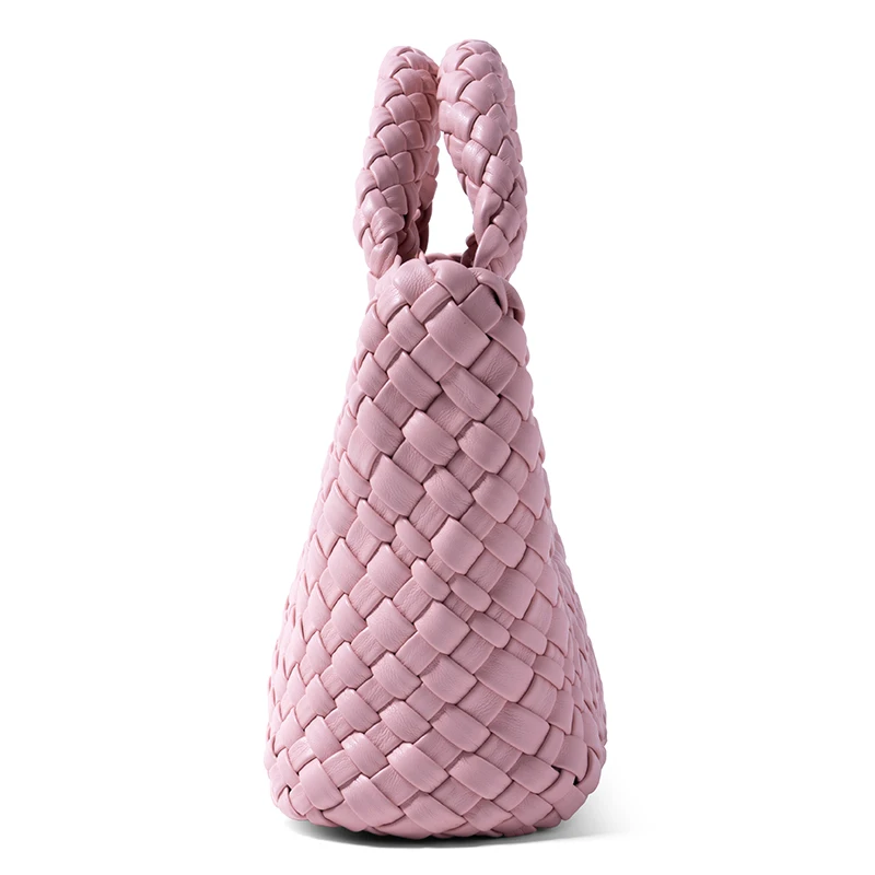 JIOMAY Handbag For Women 2024 New Woven Cabbage Basket Bag Mobile Phone Bag Crossbody Bag Bucket Bag Vacation Bag