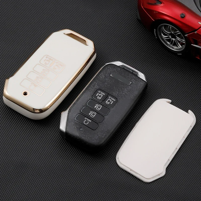 9 Buttons for Kia Ev6 New Carnival Sedona 2021 K8 V6 2022 GT Line 2022 Dl3 Mq4 K5 Grand Sorento Gold Edge TPU Car Key Case Cover