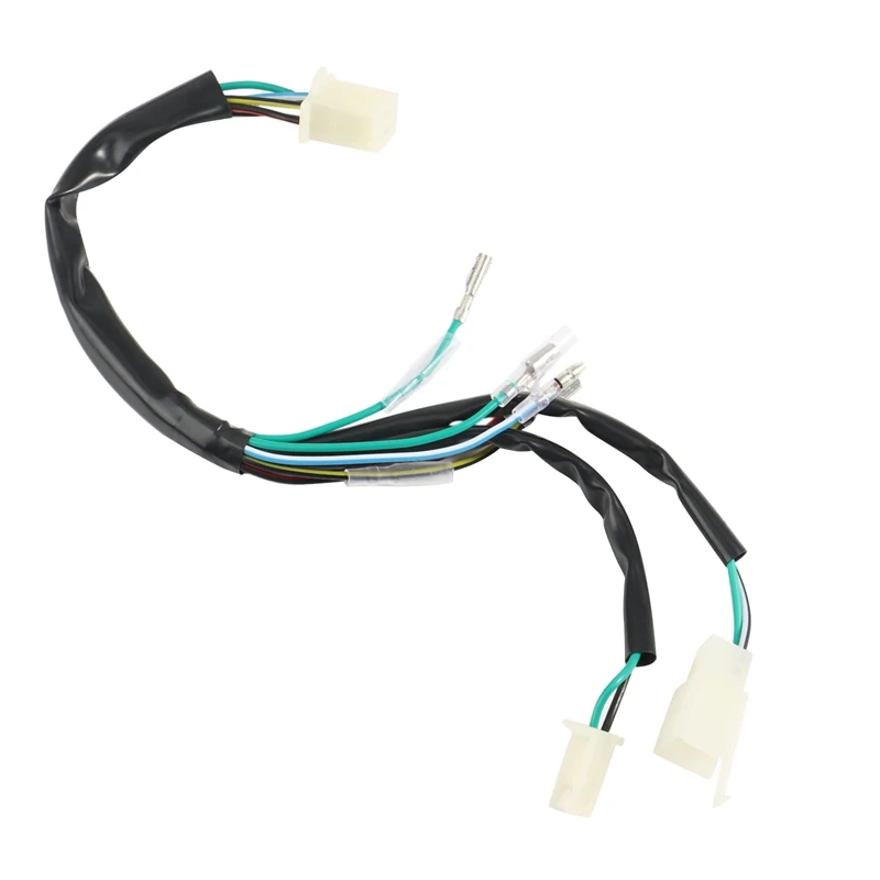 Motorcycle 4 Stroke Wire Harness Wiring Loom CDI Coil For 50-125Cc Kick Start Dirt Pit Bike