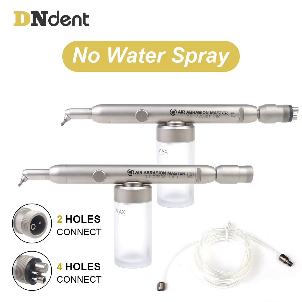 

Dental Aluminum Oxide Micro Blaster Microetcher Alumina Sandblasting Gun 2/4Hole Air Polisher Technician Surface Roughening Tool