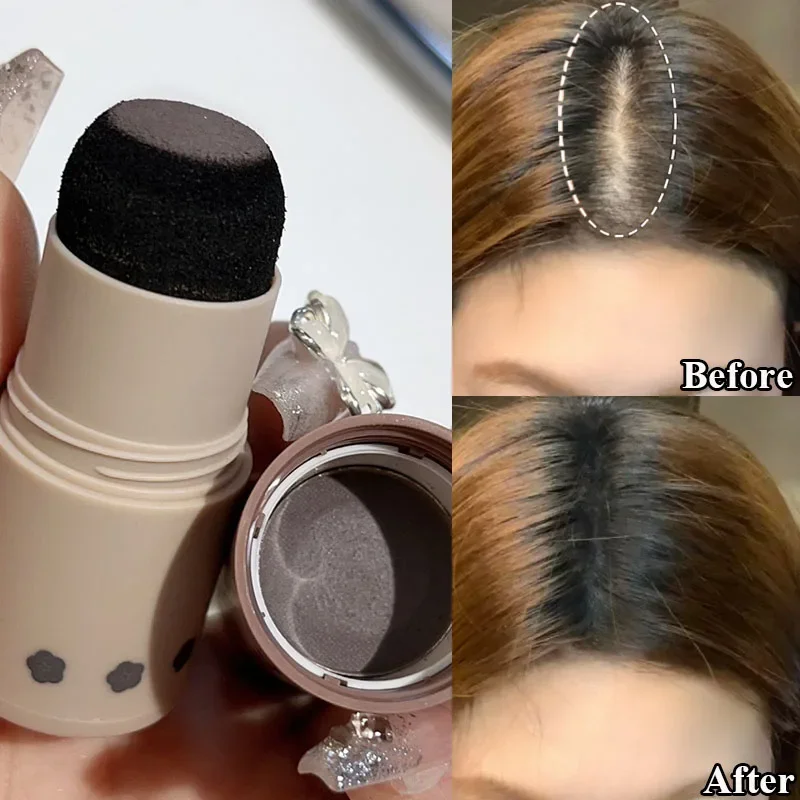 Su geçirmez Saç Çizgisi Tozu Kalıcı Saç Kökü Cover Up Anında Modifiye Onarım Saç Farı Tozu Unisex Saç Kapatıcı Makyaj