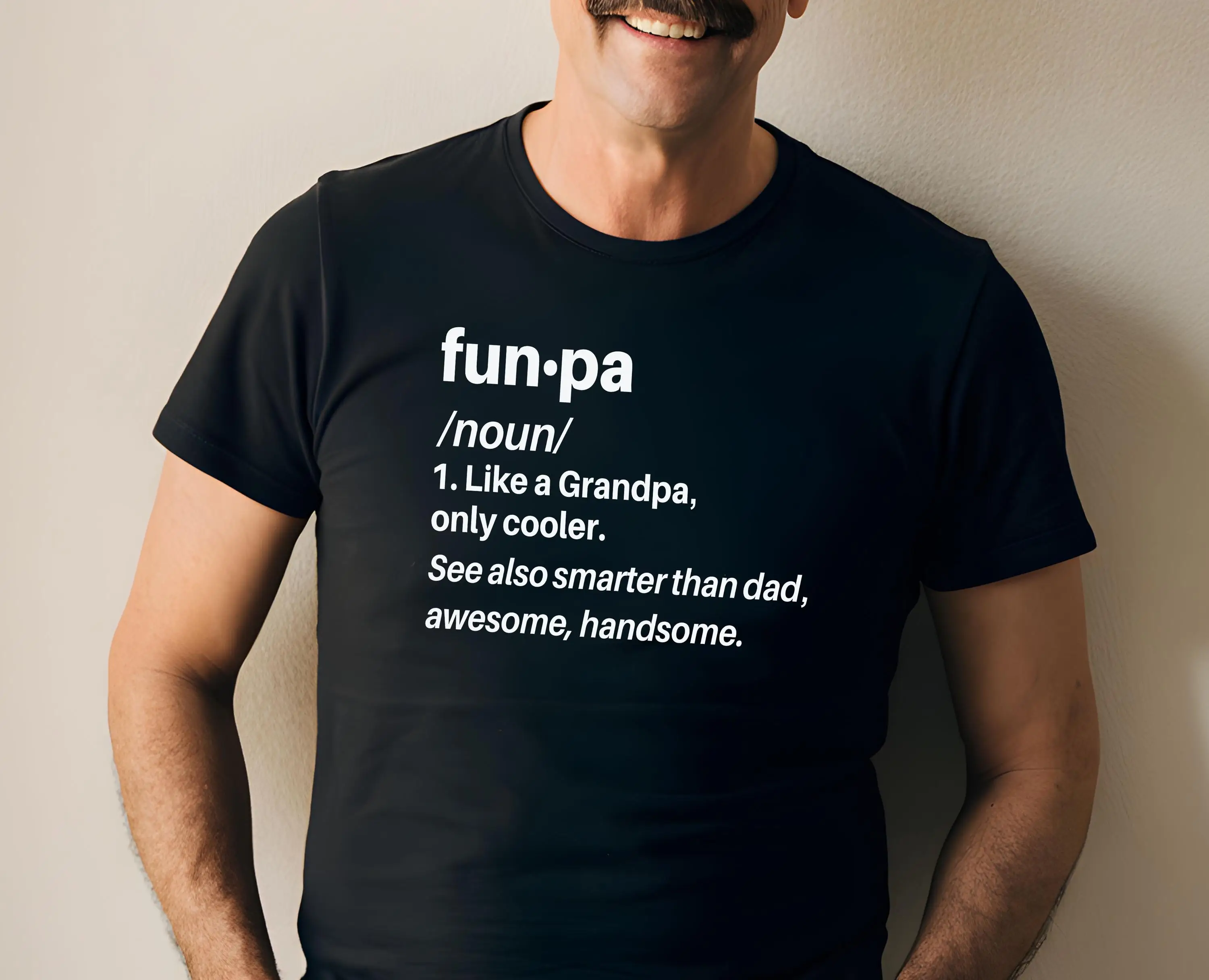 Funpa T Shirt Grandpa Father'S Day For Funny