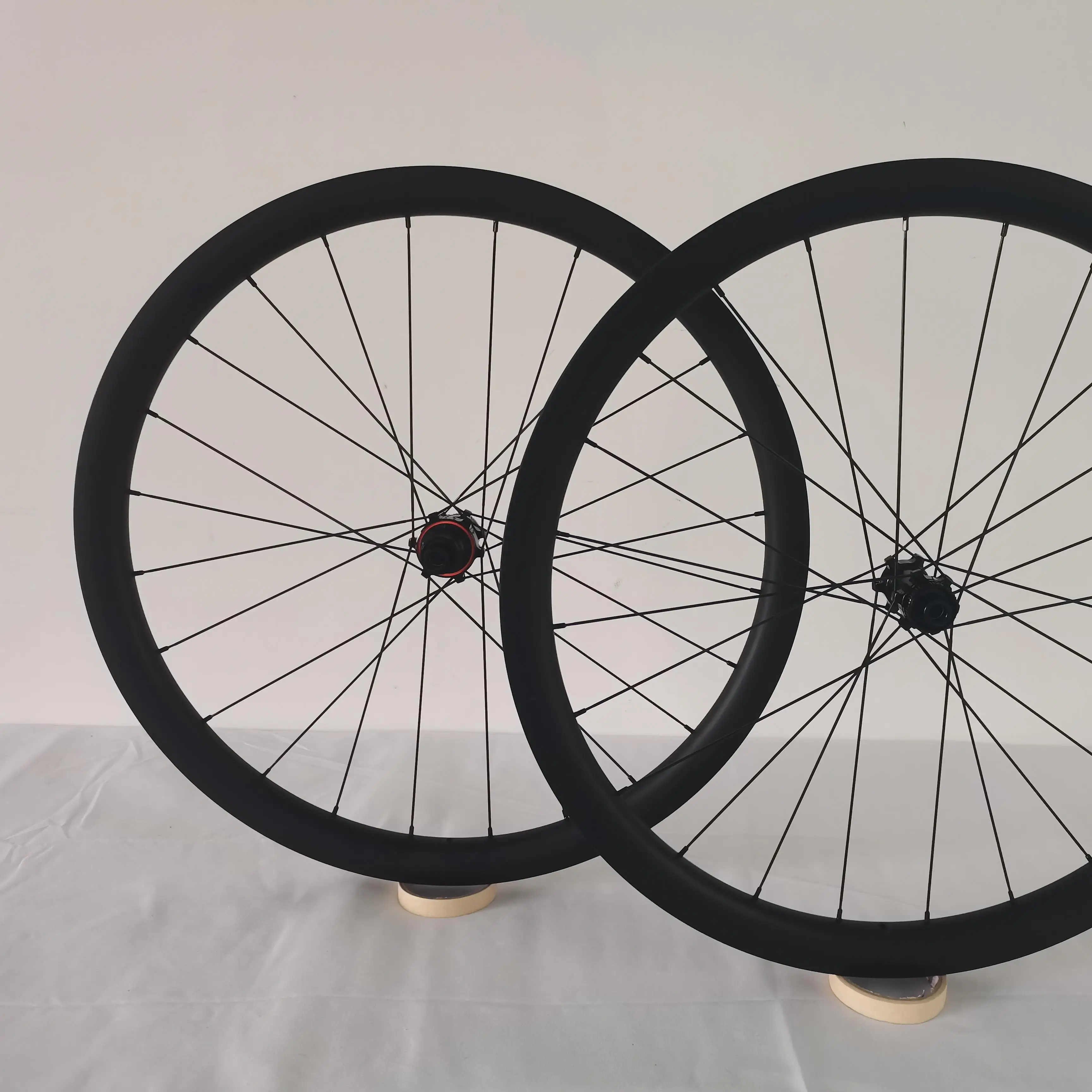 36T High Engagement Carbon Wheelset Sapim CX-Ray Spokes 35-60mm Depth Lightweight Disc Brake Clincher Carbon Gravel Wheelset