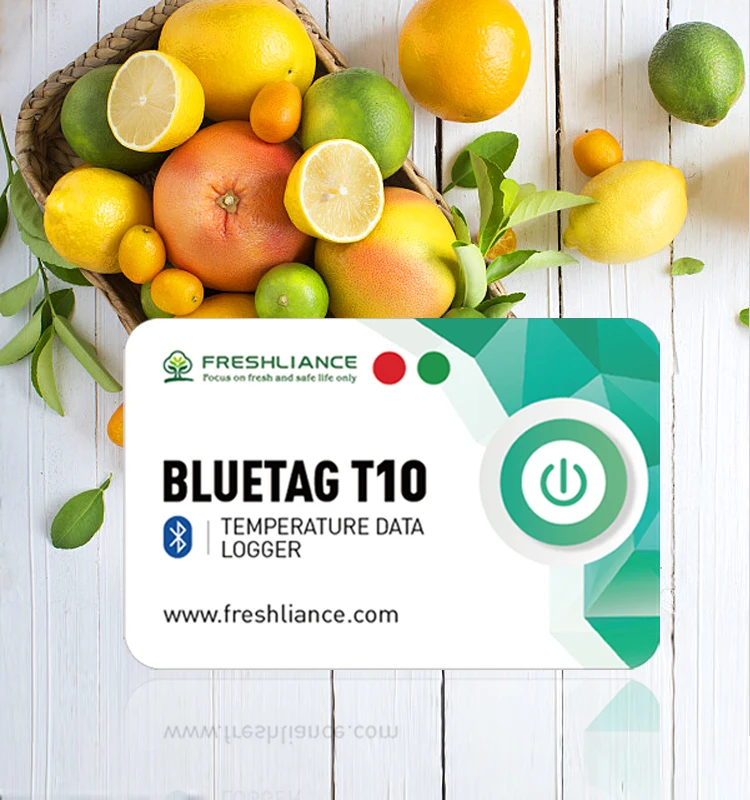 3 قطعة حلول المراقبة BlueTag T10 الاستخدام الصناعي مسجل البيانات مستشعر درجة الحرارة بلوتوث اللاسلكي