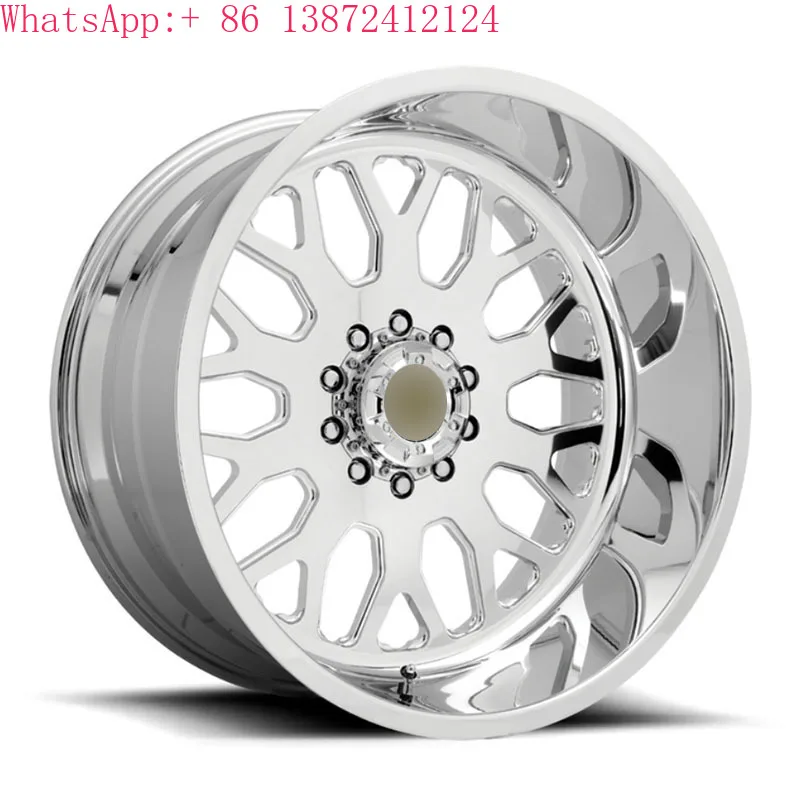 

4x4 Deep Dish Custom Forged Wheels 15 16 17 18 19 20 21 22 23 24 26 Inch Chrome Forged Rims for Chevrolet