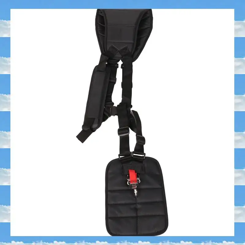 

A11I Double Trimmer Shoulder Harness Strap Belt Lawn Mower Grass String For Brush Cutter & Trimmer Garden Power