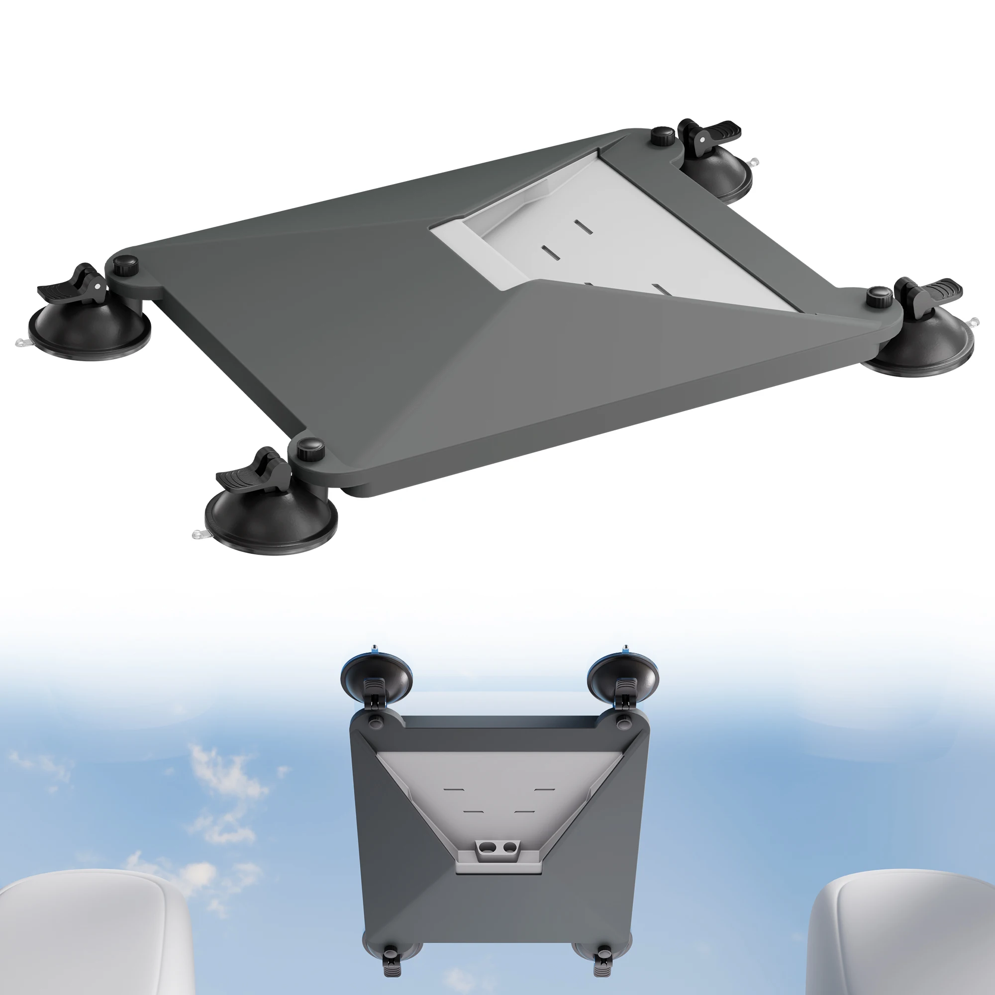 Starlink Mini Suction Cup Mount 2 in 1 Starlink Mini Liquid Protective Case Cover Suction Mount Kit for Sunroof Mounting Truck