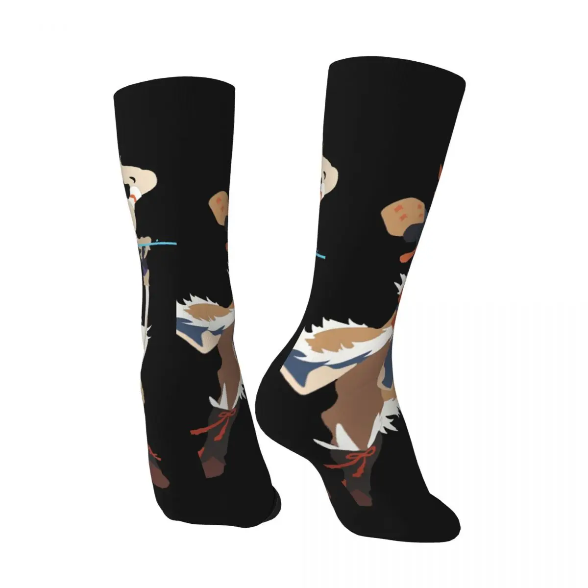 Funny Crazy Sock for Men Minimalist Takumi Hip Hop Harajuku Fire Emblem Game Happy Quality Pattern Boys Crew compression Sock