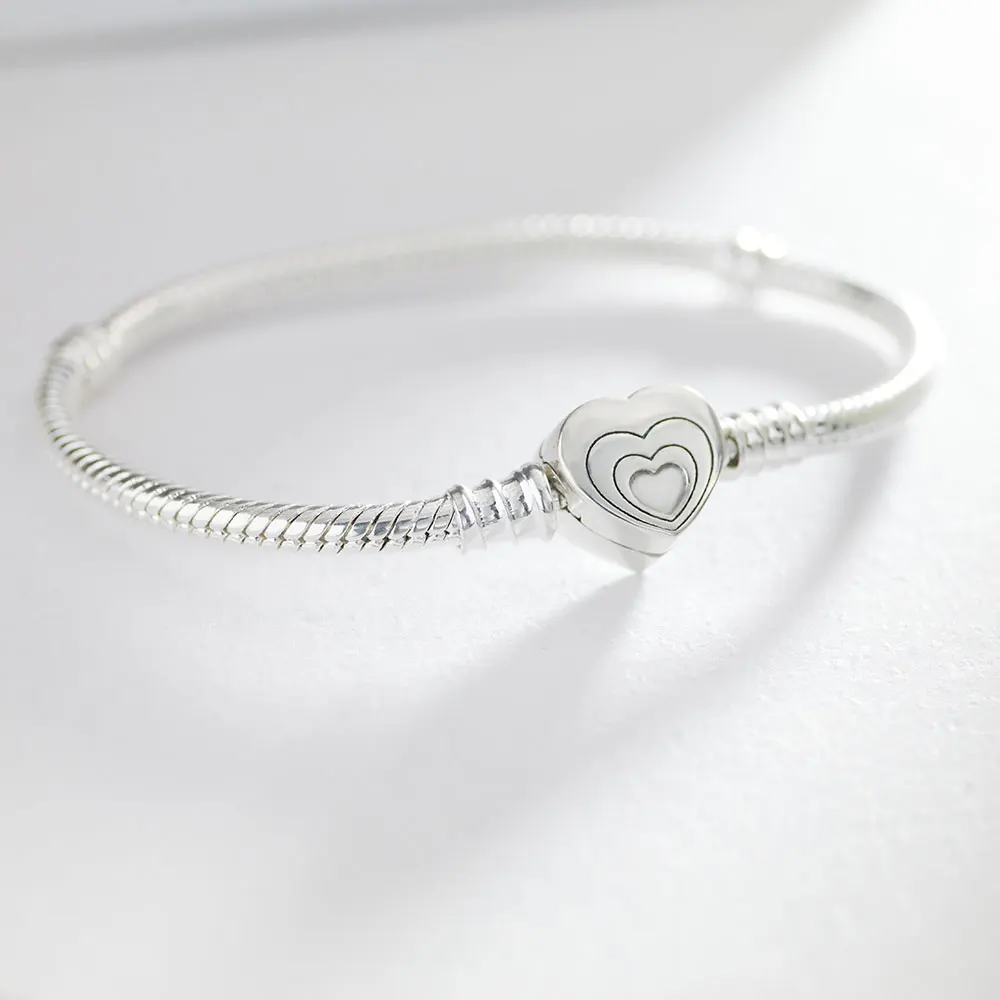 New Bracelet 925 Silver Cat & Dog Bracelet for Original Charms Beads Jewelry Women's DIY Jewelry Making Gifts
