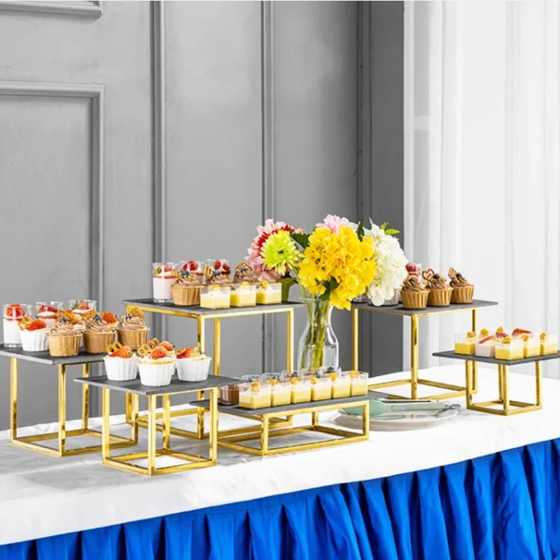 Wedding Birthday Party Buffet Cake Dim Sum Rack Dessert Table Display Column Stand Candy Fruit Sushi Tea Break Cupcake Holder