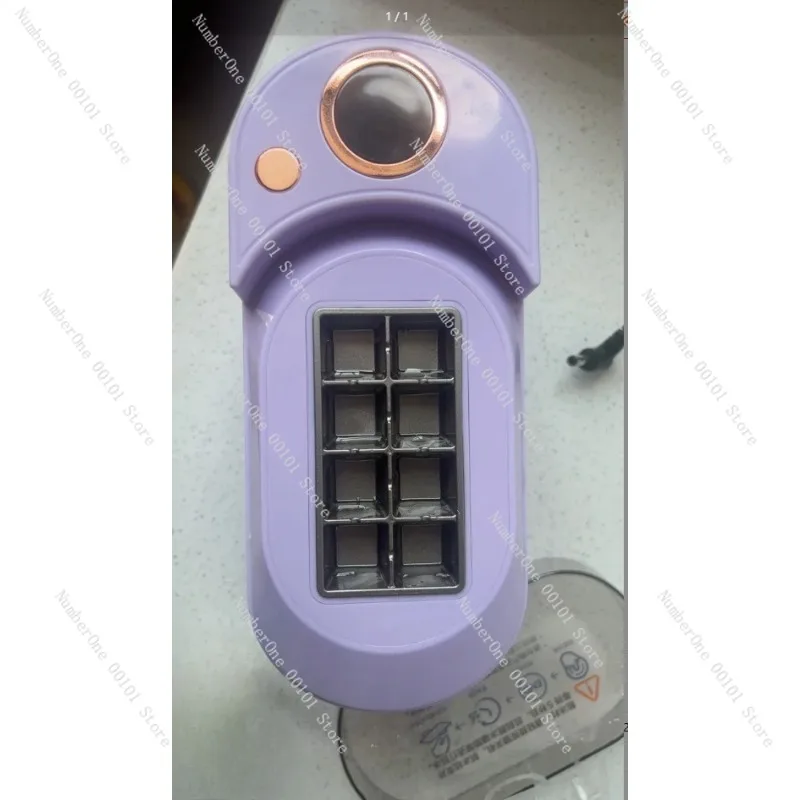 Desktop Small Ice Machine, Mini Portable Ice Maker for Home Dorm Office Camping Vehicle, Convenient Cube Machine