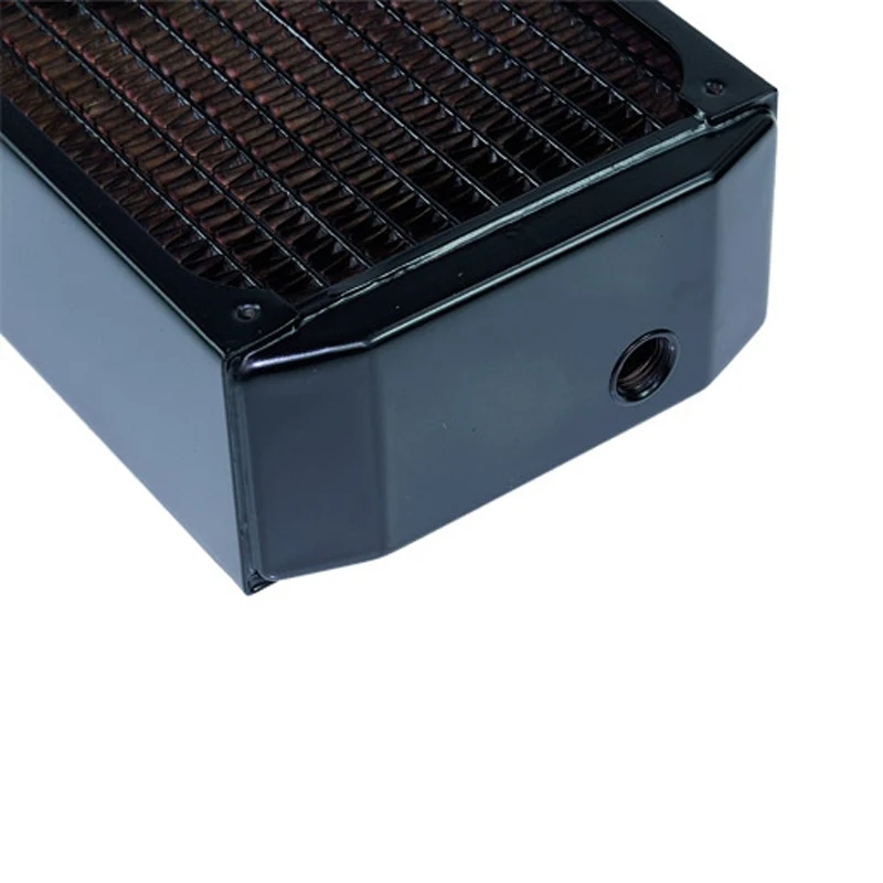 Alphacool nexxxos ut60 radiador grosso de cobre completo 420mm, 468x144x60mm, g1/4 ", trocador de calor da construção do laço de refrigeração da água do computador