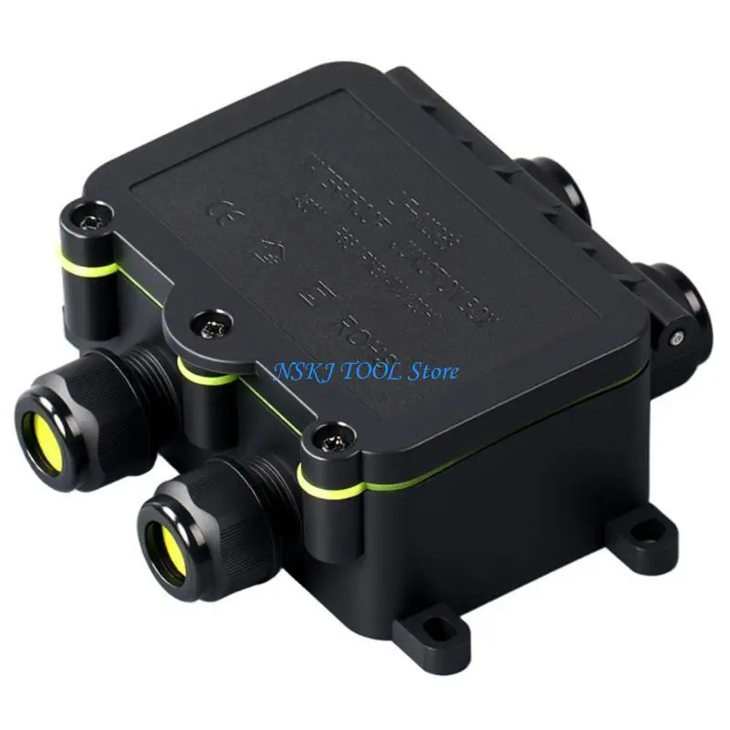 L8RC Multipurpose Rating Electrical Junction Box Protects 8 12mm Cables From Aging