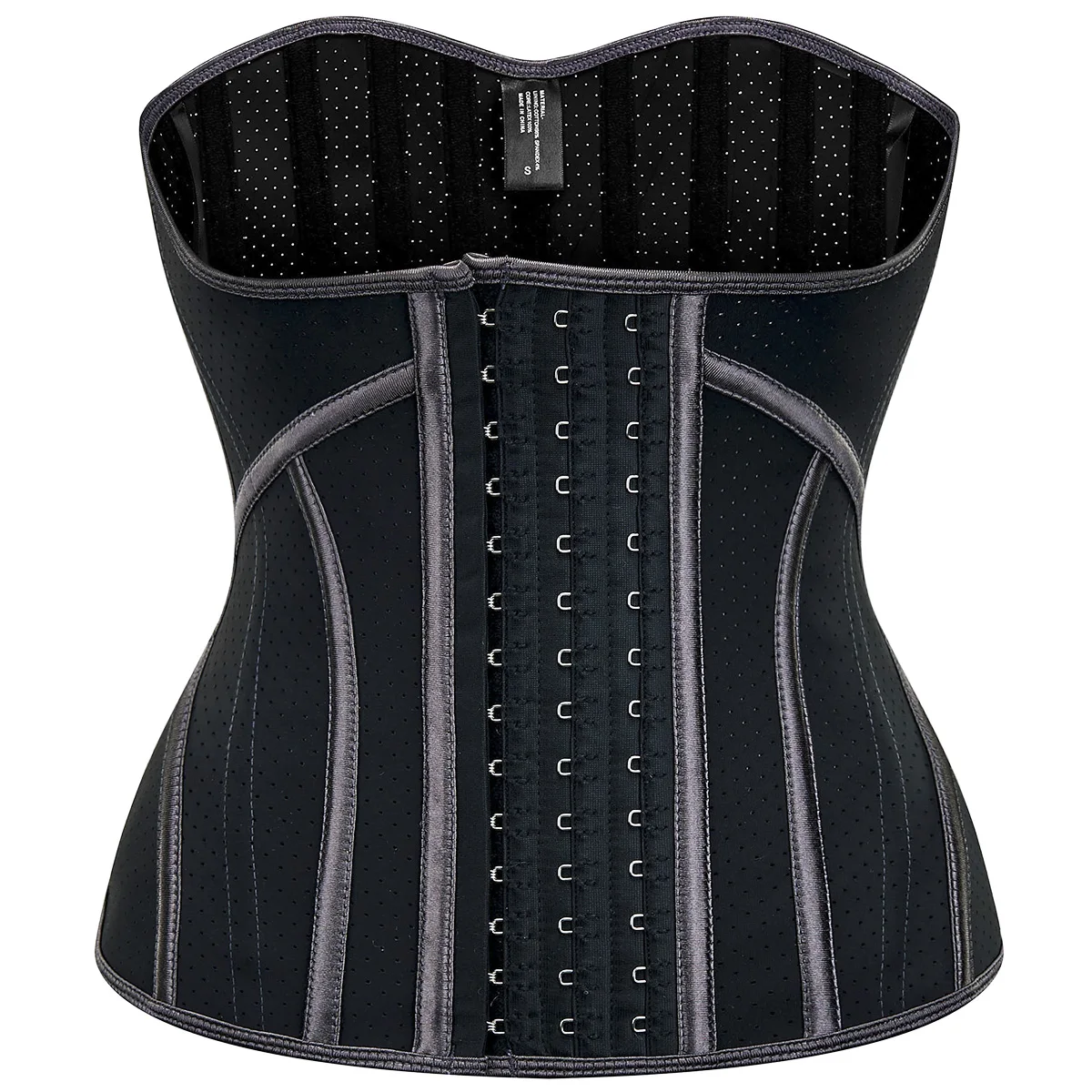 Latex Waist Trainer Corset Body Shapewear Women Flat Belly Slimming Sheath Fitness Girdle Shaper Fajas Colombianas 19 Steel Bone