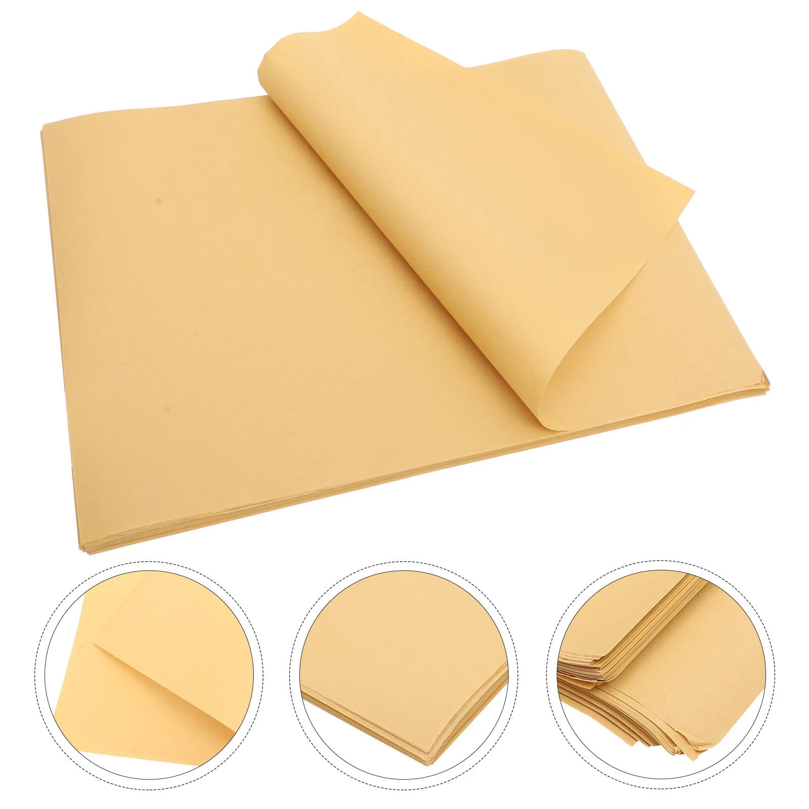 

100pcs Food Wrapping Paper Sandwich Liners Greaseproof Baking Sheets Multi-Function Paper For French Fries Bread Hamburgers