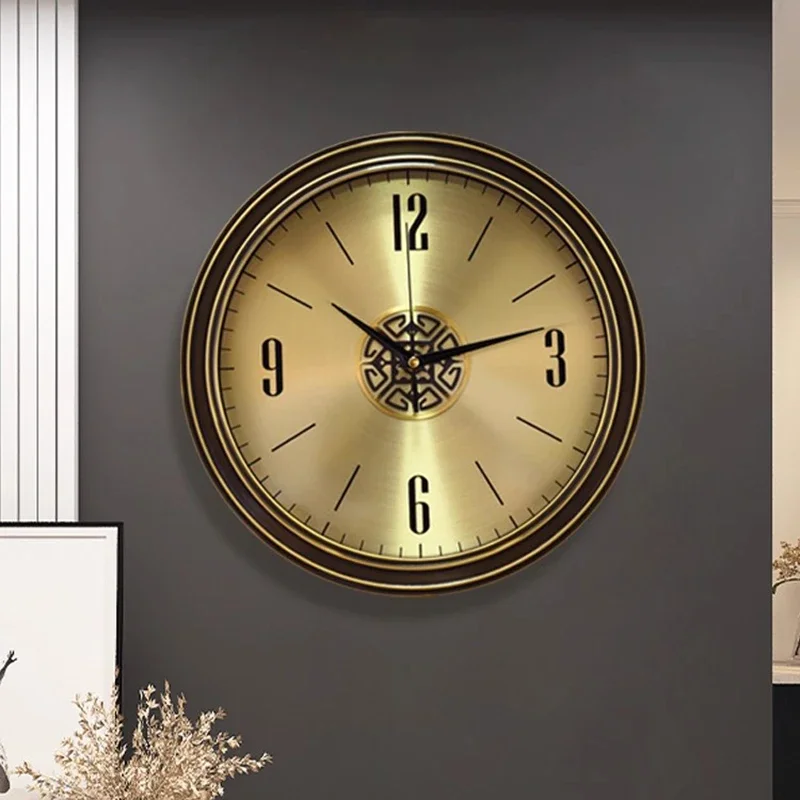 

Design Luxury Wall Clocks Big Size Living Room Fashion Restaurant Clock Wall Modern Aesthetic Relogio De Parede Home Decoration