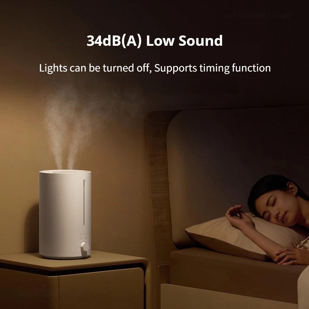 مرطب Xiaomi Mijia 3 350 مل/ساعة ترطيب 4.5 لتر سعة كبيرة صانع ضباب مزدوج لتنقية مرطب المكتب المنزلي