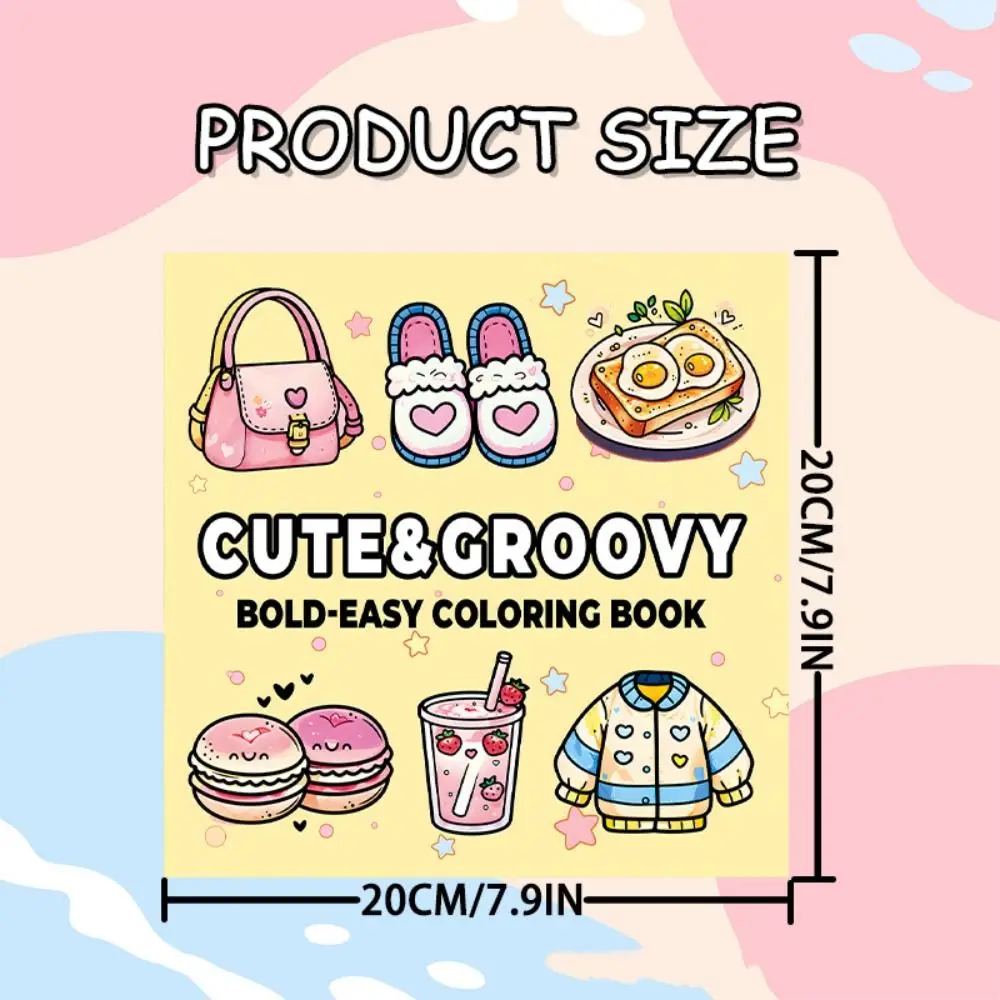 สีน้ําเด็กวาดเลื่อนระบายสีม้วน Bold-Easy รูปแบบสีเปล่าบรรจุหนังสือ DIY ภาพวาดของเล่น