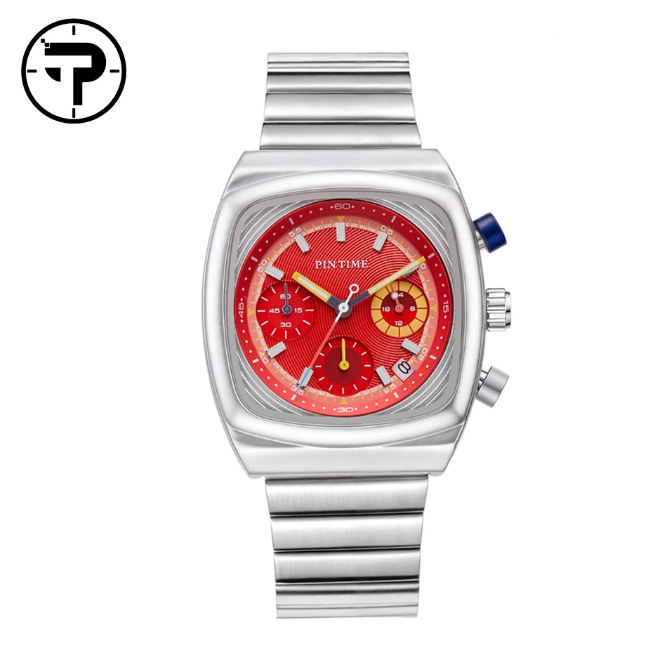 

Men's Fully Automatic Quartz Watch with Luminescent Water-Resistant Multi-Functional Features Six-Hand Design and Large Dial