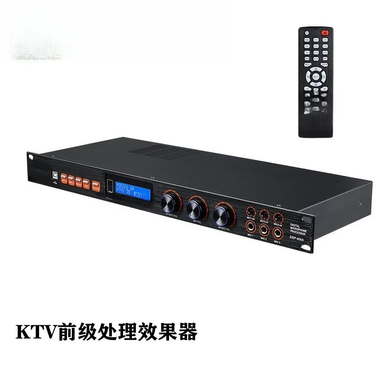 Pre-Amplifier Microphone Professional Effects Processor Karaoke