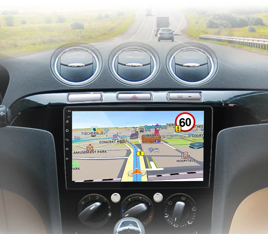 Junsun Wireless CarPlay Android Auto Radio Für Ford S-Max S max 2007-2015 Auto Intelligente Systeme RDS BT DSP 2 din autoradio – Detail 19