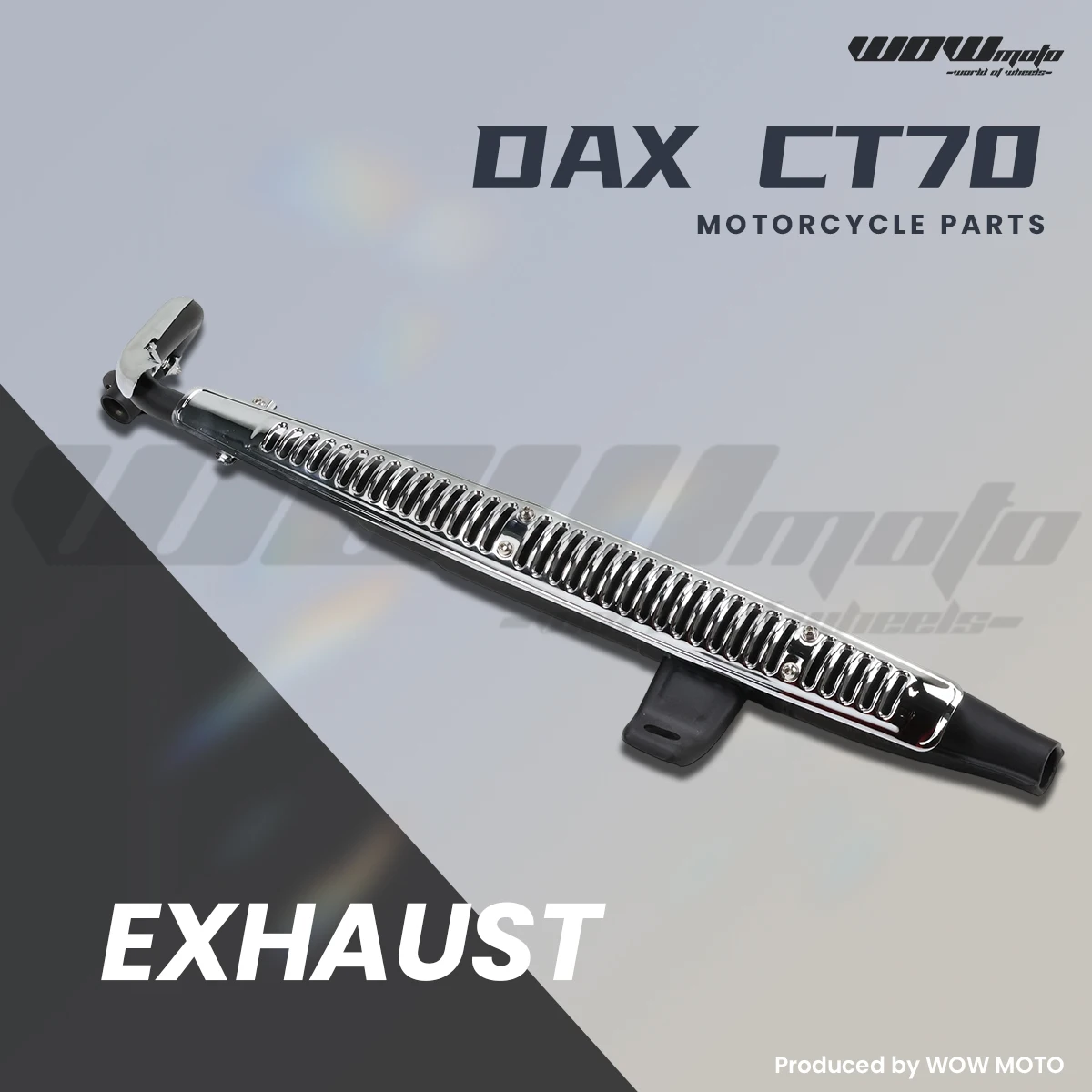 

Mini Moto Exhaust System For DAX CT70 ST70 | Steel Performance Exhaust For 50cc to 190cc | Custom Motorcycle Exhaust Parts