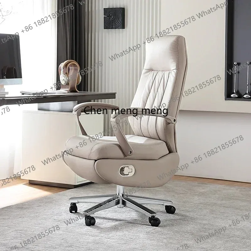 Senior Dermis Office Chairs Nordic Sedentary Boss Rotate Office Chairs Lounge Comfort Salon Furniture Silla De Escritorio