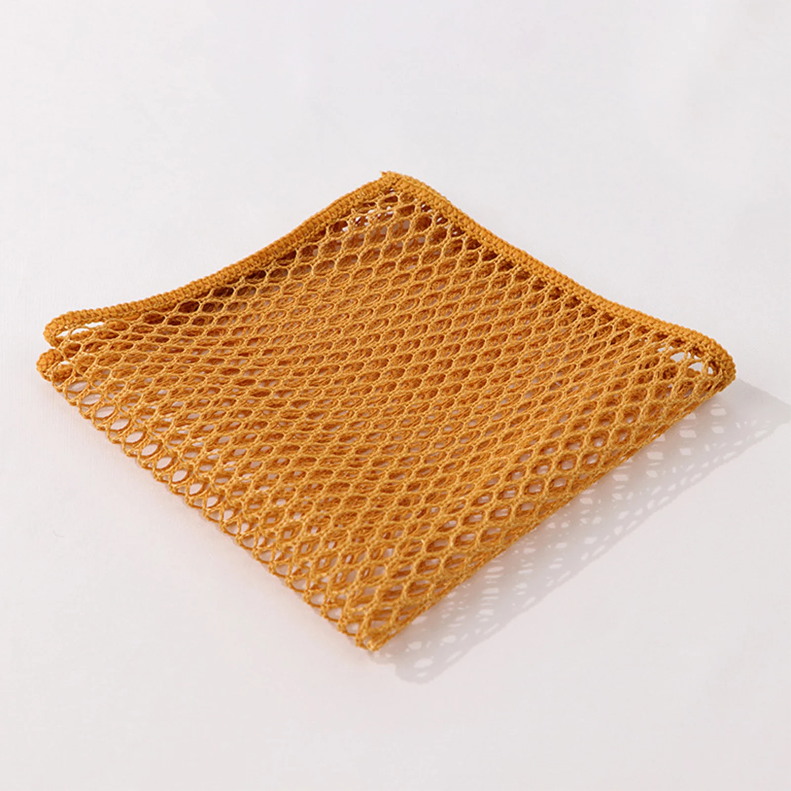 Kitchen 3D Mesh Cleaning Cloth Strong Water Absorption Oil-free Rag for Kitchen Cleaning Tools