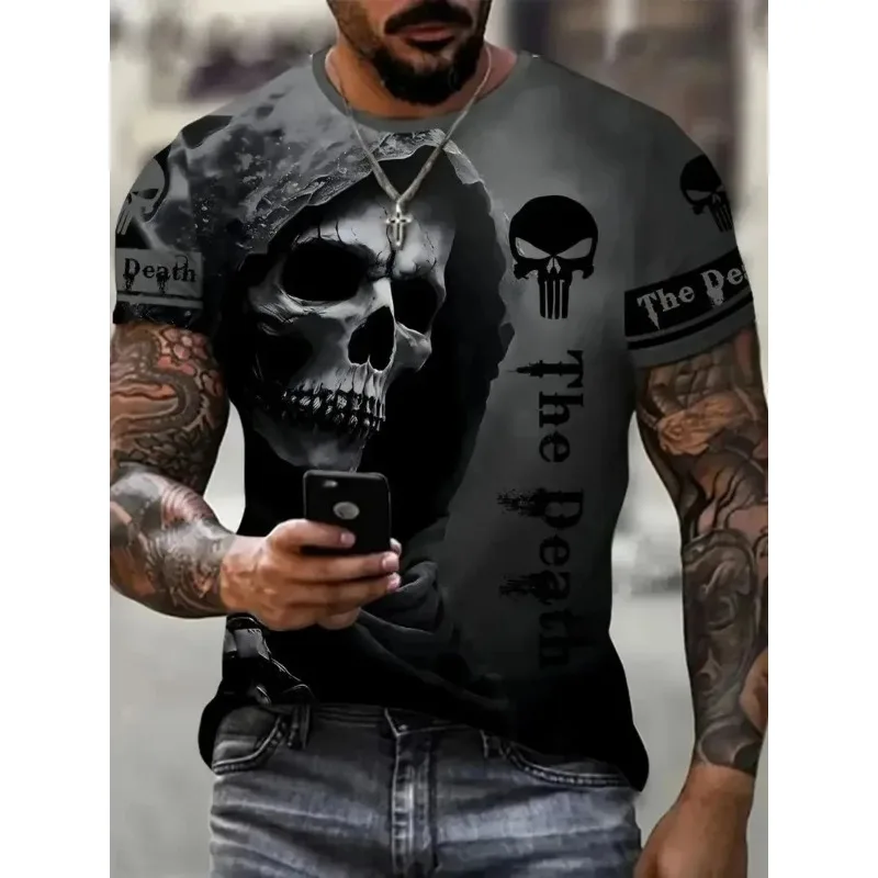 Pumpkin's Revenge Halloween Adventure T‑Shirt, Festival Party Men & Women Summer Casual 3D Print Breathable T‑Shirt Apparel