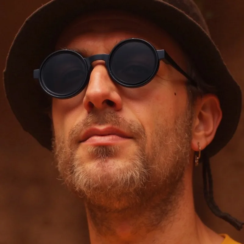 

Новые поляризационные солнцезащитные очки в круглой оправе с регулируемым затемнением и зумом для мужчин — защита премиум-класса от ультрафиолета