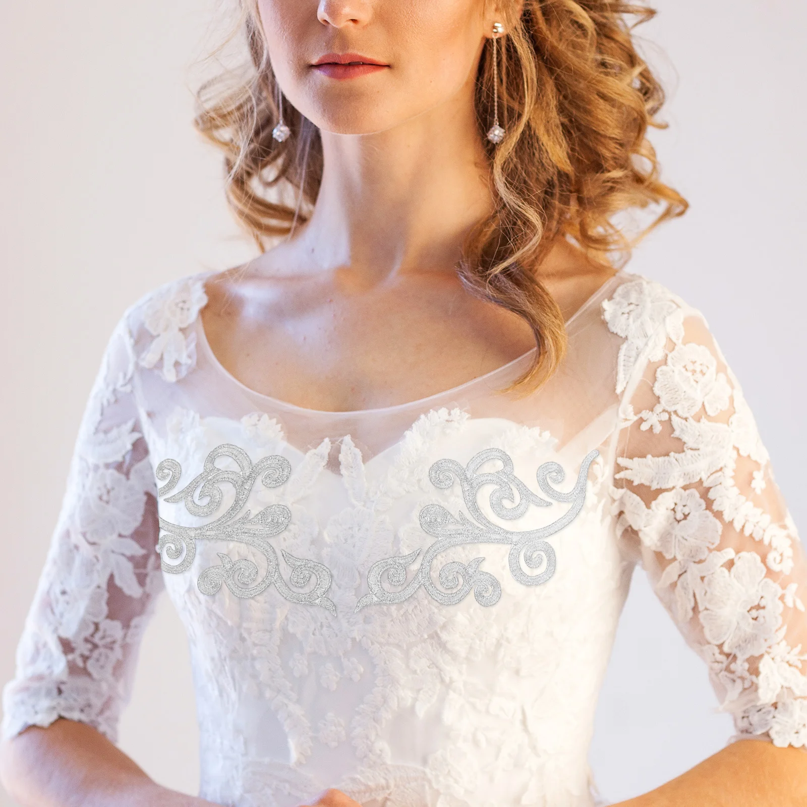 

12 pcs Decorative Patch Stickers For Clothing Iron On Appliques Embroidered Fabric Patches Fashion Accessory Craft Sewing