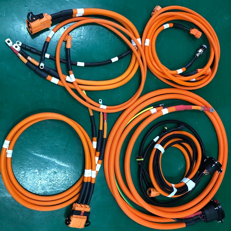 

Wiring harness with connector for EV car conversion kit high voltage