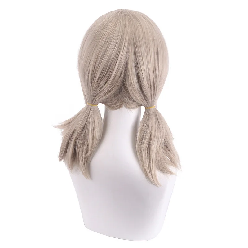 شعر مستعار اصطناعي طويل متدرج وردي للنساء، زي الحفلات التنكرية، شعر من الألياف المقاومة للحرارة