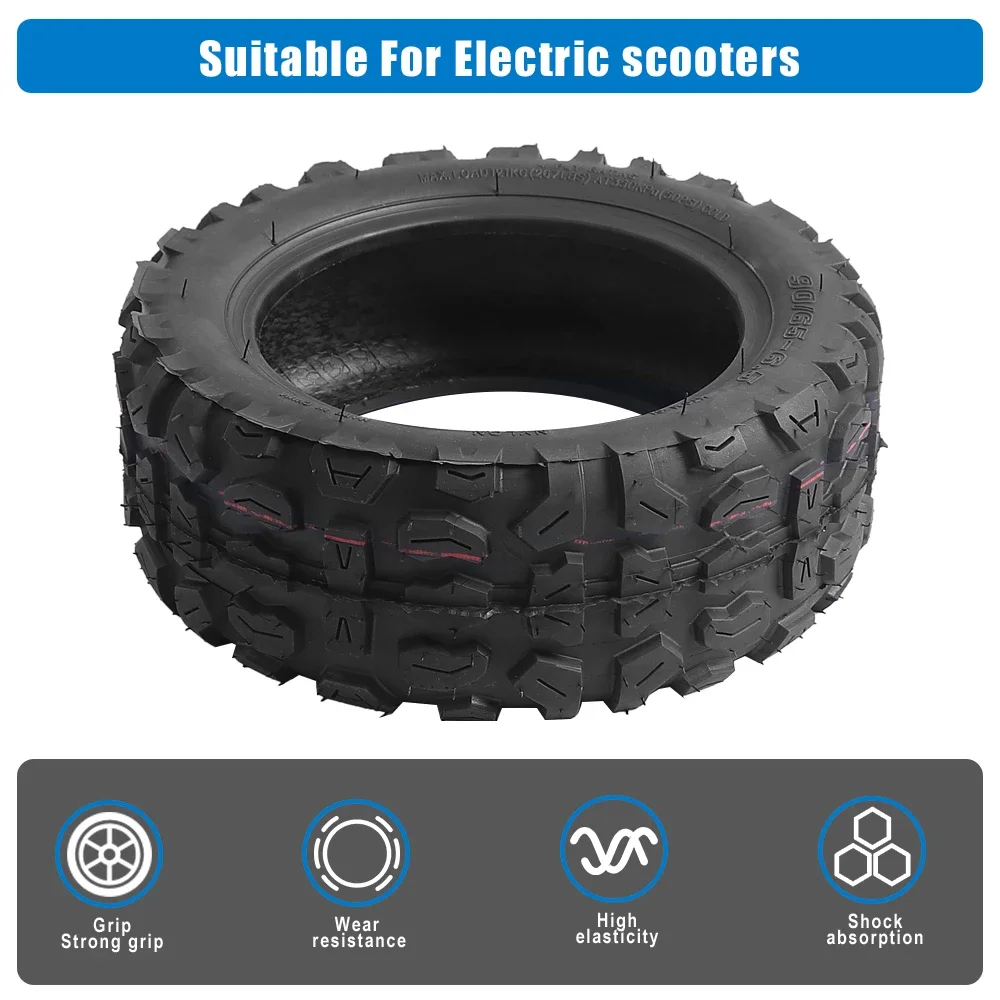 90/65-6.5 Schlauchloser Reifen für Dualtron Thunder Ultra, Kaabo Wolf Warrior 11, Zero 11X und Kugoo G Booster – Detail 3