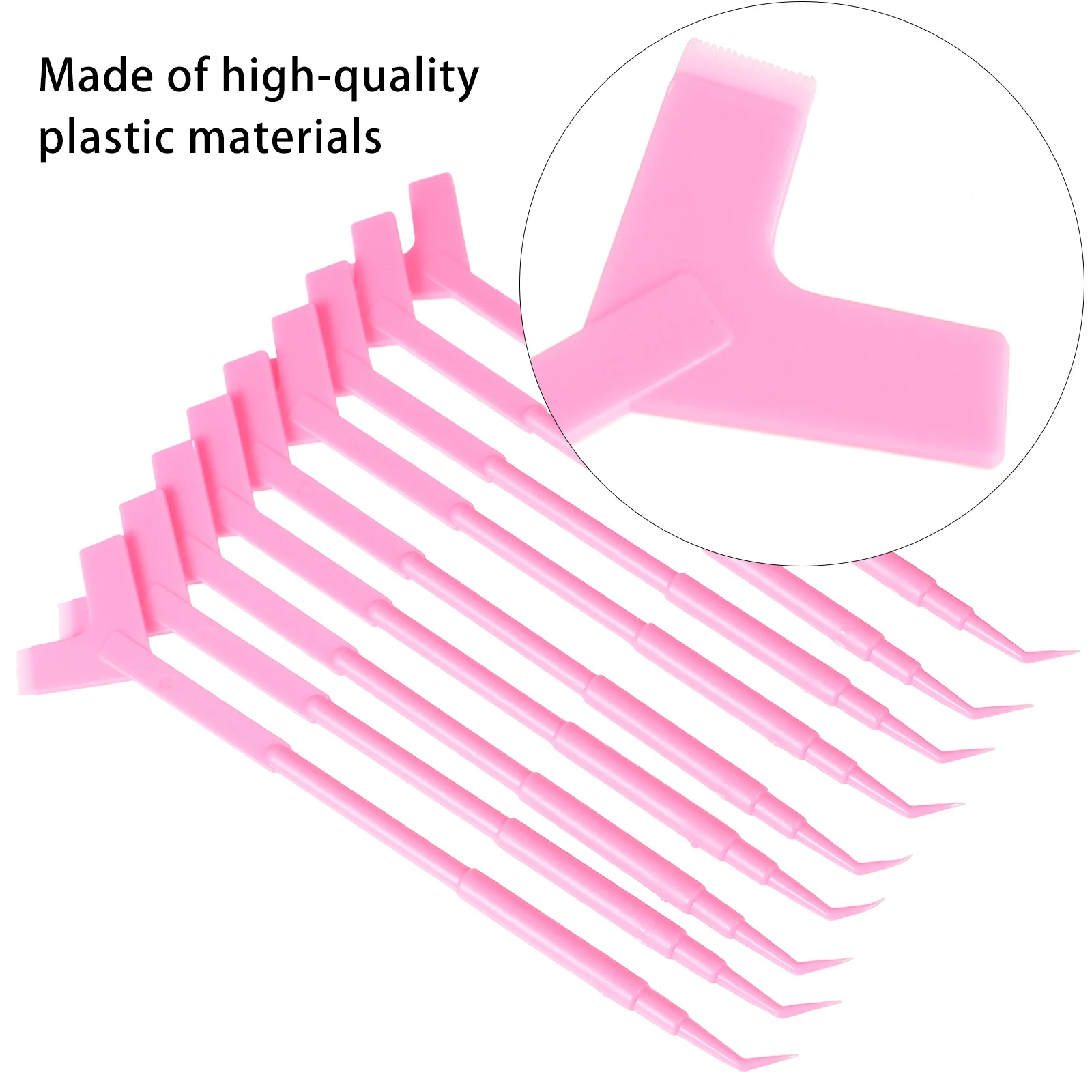 10개입 속눈썹 리프트 분리기 3-in-1 속눈썹 펌 브러시 빗 살롱 및 가정용 정밀 분리 쉬운 리프트 도구