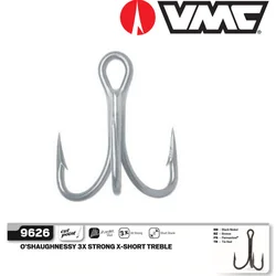 VMC PS9626 TripleAnchoHooks French Original Imported Reinforced Hooks Three Anchor Hooks Fishing Tackle Bait Barbed Trible HOOK