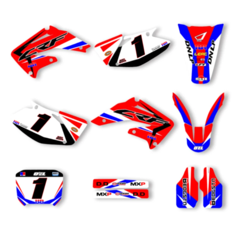 

SPACE for HONDA 2002 2003 CRF450 2004 CRF450 02-03 04 Custom Motorcycle Graphics Background Decal Enduro Decals Stickers Kits 01