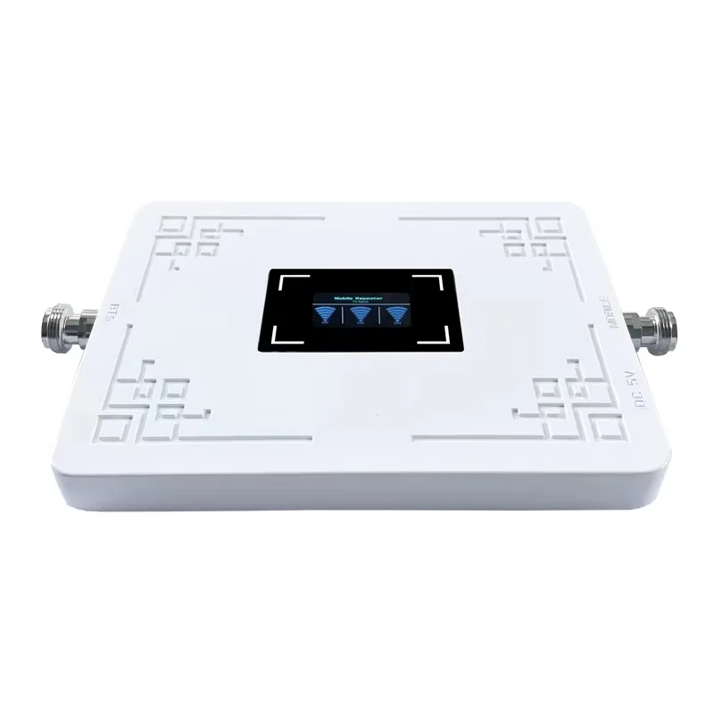 ثلاثي الموجات 2g 3g 4g 5G GSM مكرر إشارة الهاتف المحمول 850/1700/1900mhz LTE مكرر مكبر للصوت مع هوائي داخلي وخارجي