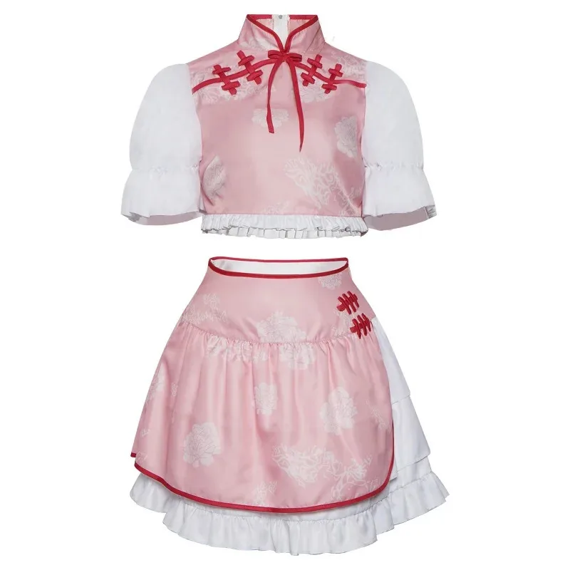 CyKaname Madoka Cosplay Costume Akemi Homura Cheongsam Halloween Miki Sayaka Women Clothes