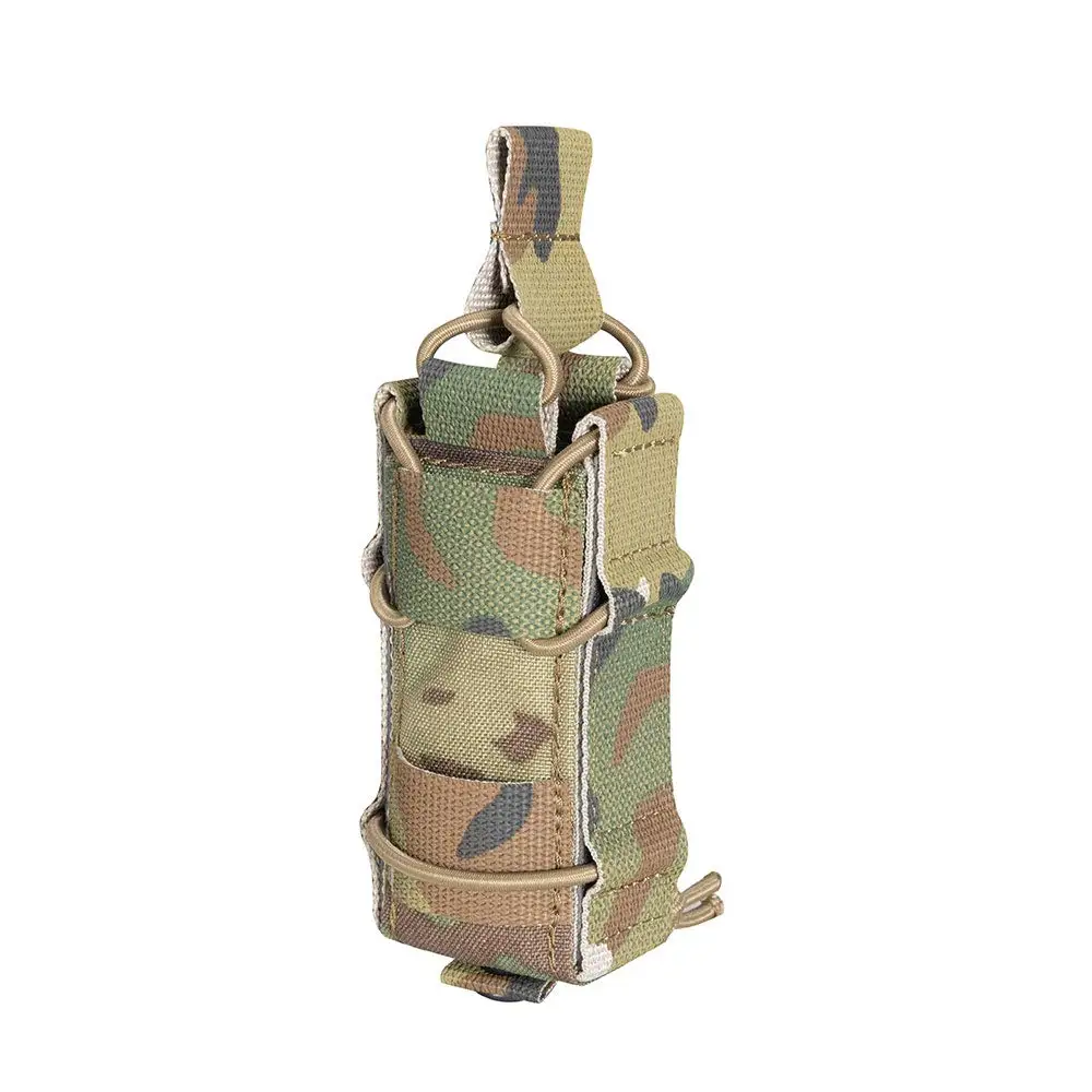 

Tactical Magazine Pouch,Open Top M4 M14 M16 AR15 Mag Pouch and Single Pistol Mag Pouch Flashlight Holder Magazine