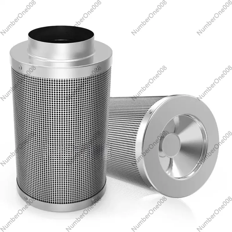 

4-inch, 6-inch, 8-inch pipeline fan, plant tent, cylindrical activated carbon air filter, high-efficiency deodorization purifier