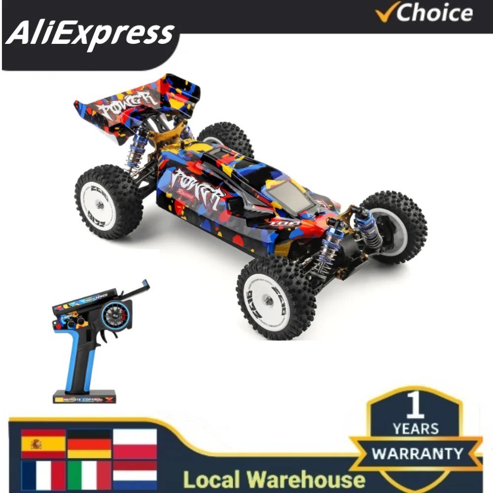 WLtoys Hochgeschwindigkeits-Ferngesteuertes Auto 1/12 2,4GHz 75KM/H Offroad-Truck Bürstenloser Motor 4WD Renn- und Kletterfahrzeug