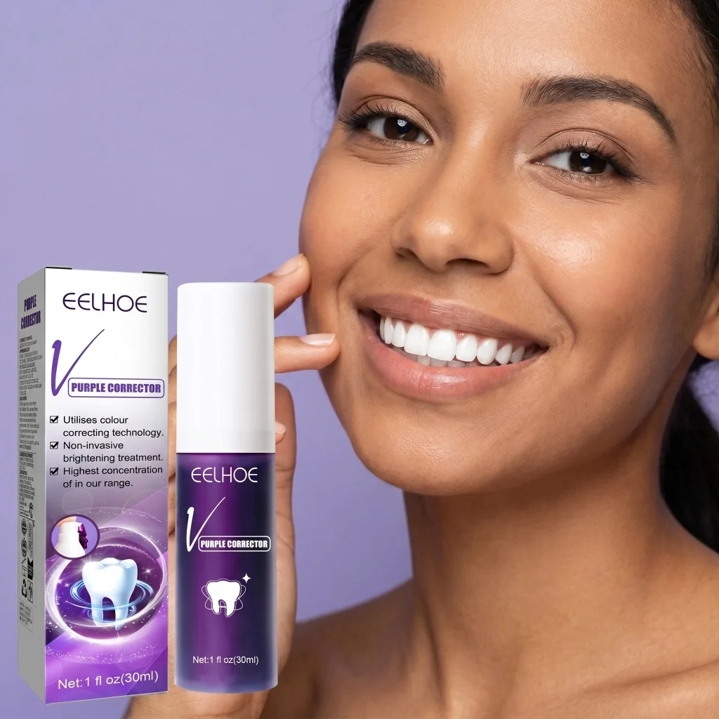 V34 Cleansing Toothpaste Teeth Whitening Foam Brightening Colour Corrector Teeth Oral Care Stain Removal Foaming Non Irritating
