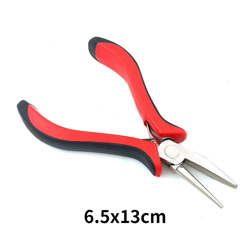 1PCS Mini Metall Diagonal Zange Runde Gebogen Spitz Cutter Für Schmuck Machen Handwerk Perlen Isolierte Zange Hand Werkzeug – Detail 7