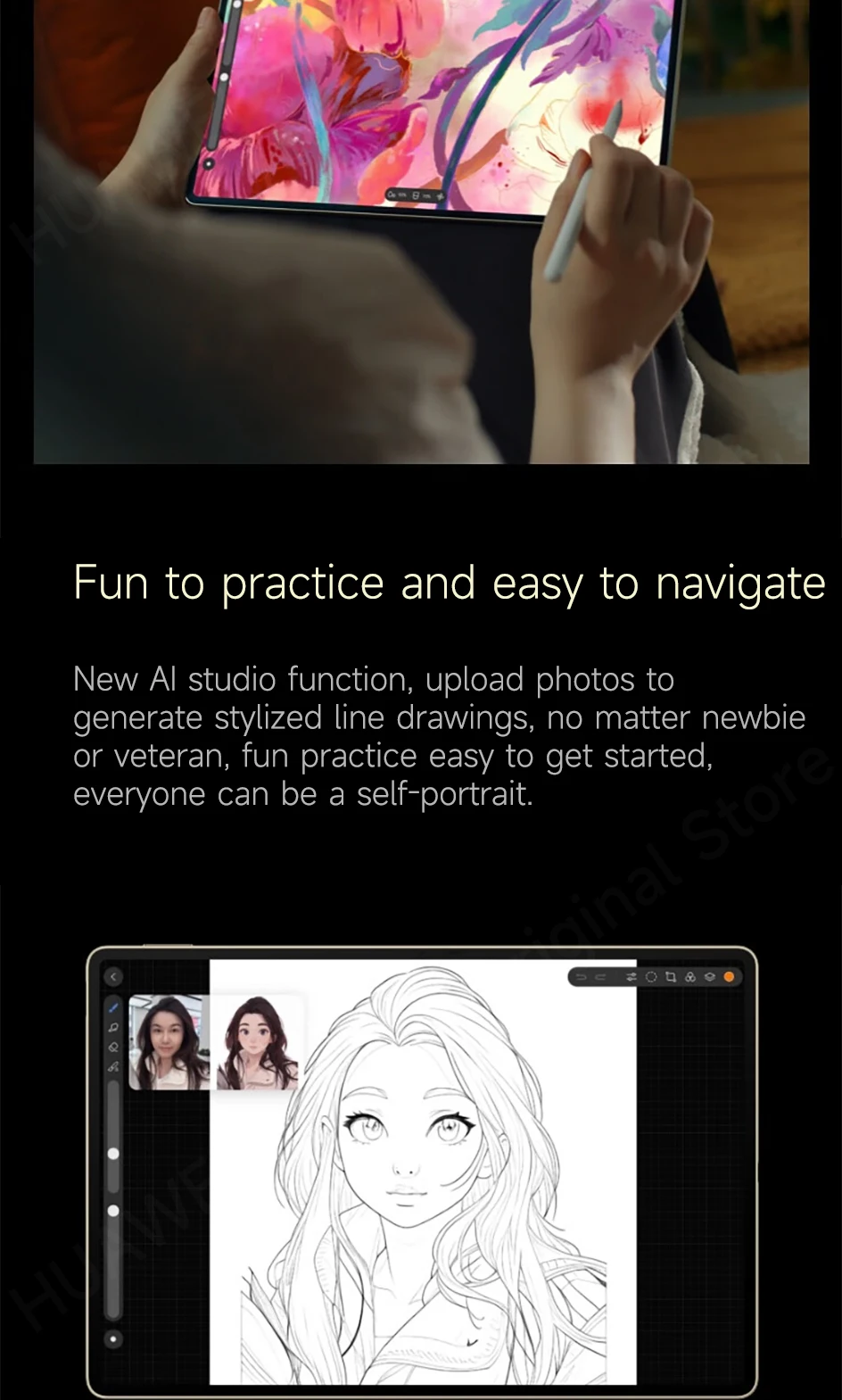 2024 Tablet HUAWEI MatePad Pro 12.2-inch Dual-layer OLED 144Hz Wifi NearLink 10100mAh
