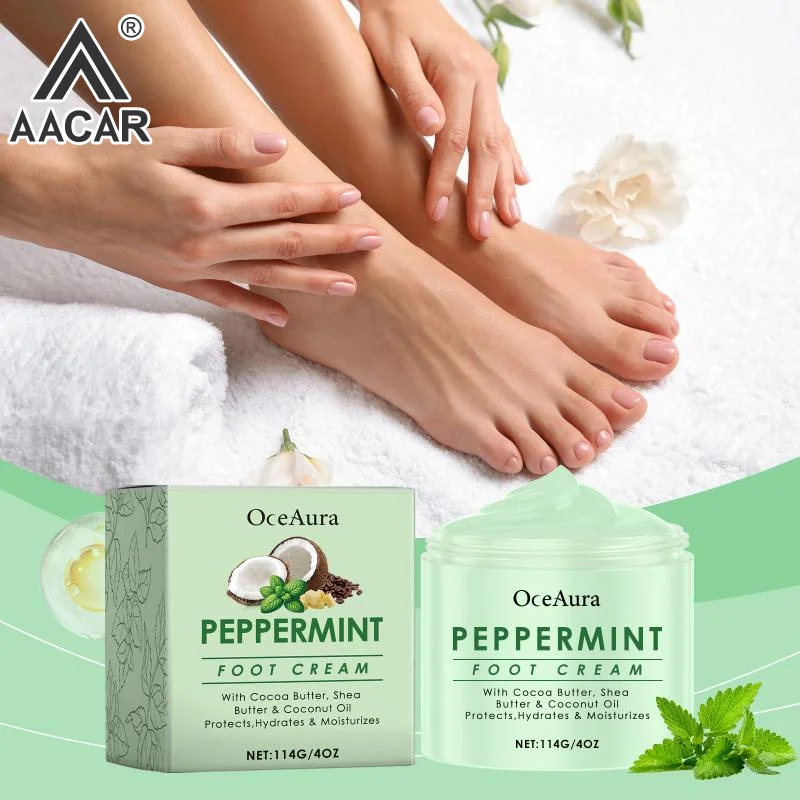 

Moisturizing Foot Cream Peppermint Relieving Dryness Anti Crack Repair Exfoliation Removing Dead Skin Softening Smooth