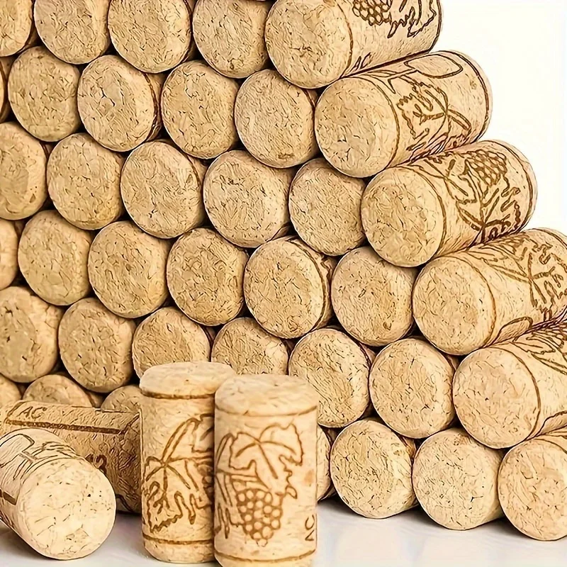 50pcs Premium Natural Wine Corks - 7/8