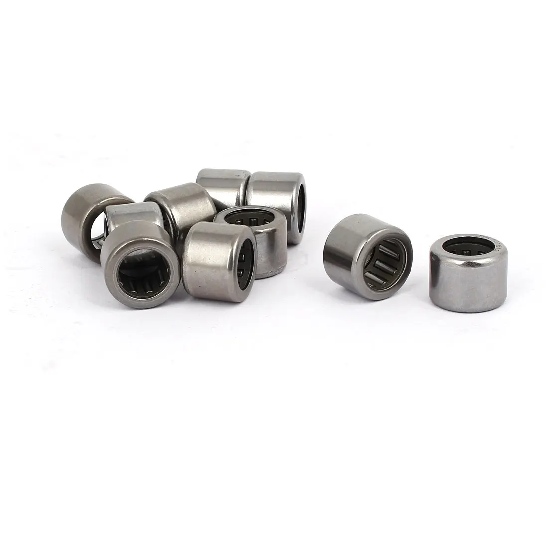 10mm x 16mm x 12mm Full Complement Drawn Cup Open Needle Roller Bearings 10PCS HK101612