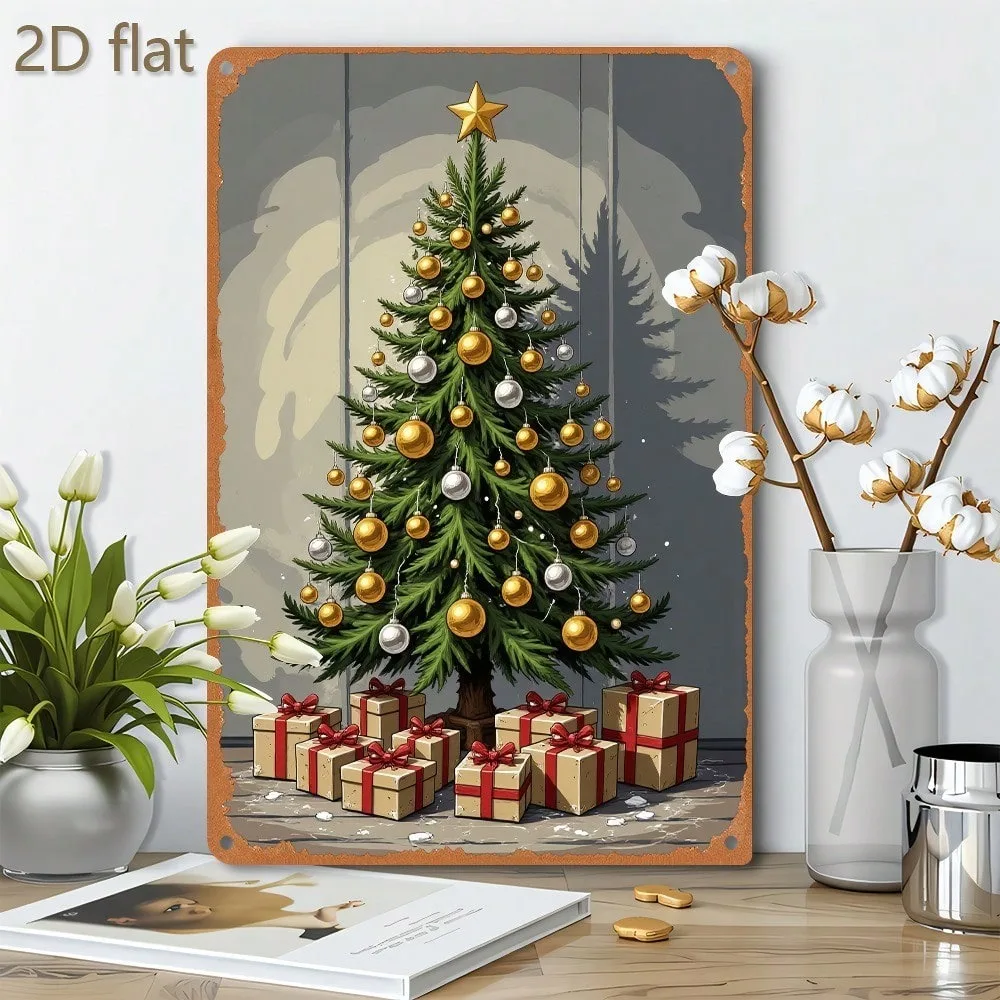 Metal Christmas Tre… - image