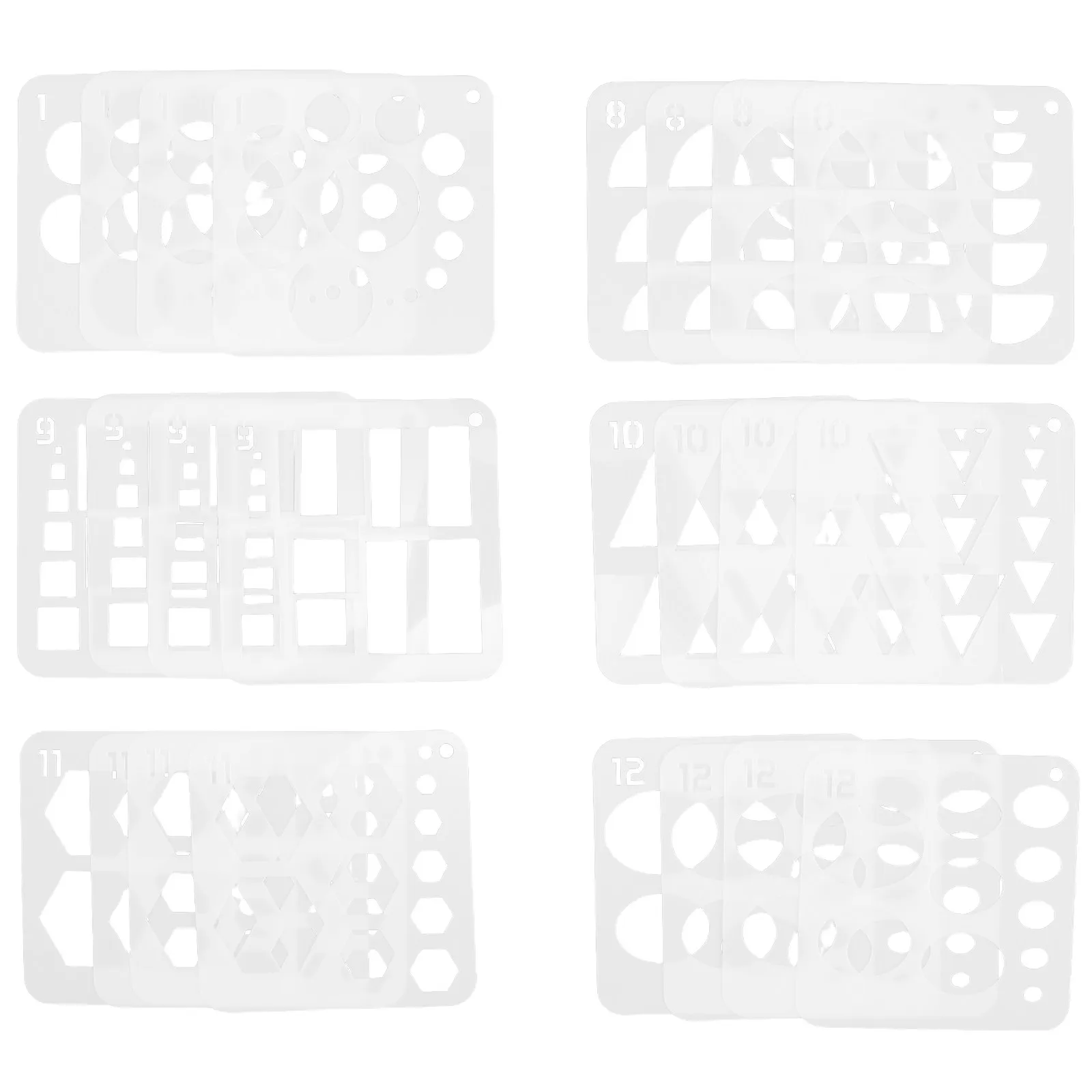 conjunto-de-ferramentas-de-desenho-geometrico-com-24-pecas-molde-de-medicao-de-circulos-de-precisao-estencil-de-quadrados-e-triangulos-para-aprendizado-em-sala-de-aula-projetos-diy-e-arte-em-casa